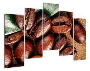 Kávová zrna, obrazy (125x90cm)
