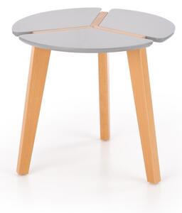Konferenční stolek ZETA, 50x45x50, popel/buk