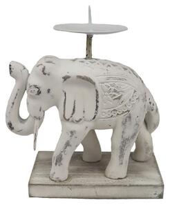 Dekorační svícen slon D5364