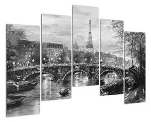 Obraz Paříže na stěnu (125x90cm)