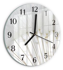 Skleněné nástěnné hodiny Pampeliška zsoc-fi30-00171330