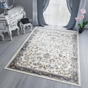 Makro Abra Kusový koberec klasický DUBAI T605B bílý Rozměr: 250x350 cm