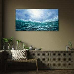 Obraz na skle Obraz na skle mořská bouře příroda