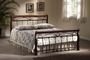 Manželská postel VENECJA 180x200 cm s roštem