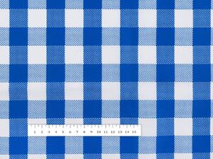 Biante Teflonový čtvercový ubrus TF-070 Modro-bílá kostka 40x40 cm