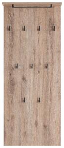 ŠATNÍ PANEL, divoký dub, 50/110,6/20,9 cm MID.YOU - Šatní panely, Online Only