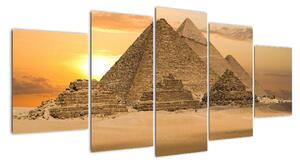 Obraz pyramid (150x70cm)