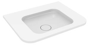 Oltens Hamnes umyvadlo 60x46.1 cm obdélníkový nábytkový bílá lesk 40212000