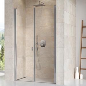 Ravak - Sprchové dveře dvoudílné Chrome CSDL2-100 - lesklý Alubright/transparentní