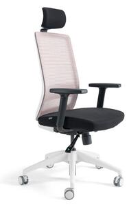 Bestuhl S30 Black/White Barva: Červená, Podhlavník: Ano