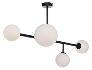 Stropní Lampa ALDEX, Dione, stmívatelné, Černá, Jídelna, Kov, Moderní
