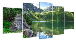 Obraz - horská příroda (150x70cm)