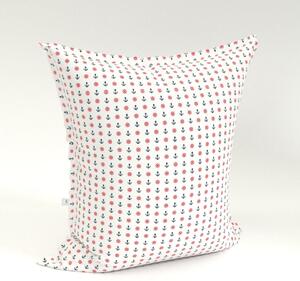 Smartdeco Sedací vak Pillow XXL Kormidlo + kotva white - (v/š/h) 170 x 150 x 30 cm