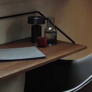 Audo CPH Ořechově hnědý dubový závěsný pracovní stůl AUDO RAIL 92 x 45 cm