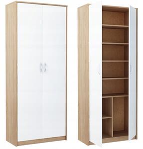 Regál Meble Bestseller 74 cm x 180 cm x 35 cm dub sonoma