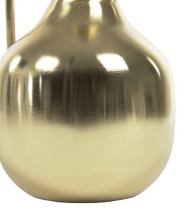 Zlatá kovová váza Kave Home Catherine 25 cm