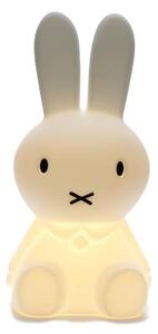 Bílá plastová dětská LED lampa Mr. Maria Miffy XL 80 cm