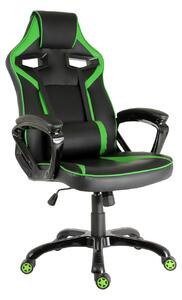 Herní židle NEOSEAT NS-013 černo-zelená