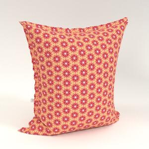 Smartdeco Sedací vak Pillow XXL Graphic Červená - (v/š/h) 170 x 150 x 30 cm