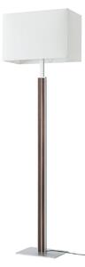 Stojací Lampa Quitani, Lisene, stmívatelné, Dřevo, Obývací pokoj, Tkanina / Textil, Design