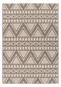 BĚHOUN, 80/150 cm, hnědá, krémová - Online Only koberce & rohožky, Online Only