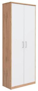 VÍCEÚČELOVÁ SKŘÍŇ, bílá, dub wotan, 72/194/36 cm Xora - Víceúčelové skříně