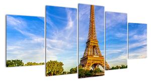Obraz: Eiffelova věž, Paříž (150x70cm)