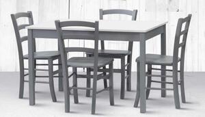 STIMA Jídelní set Twin-Paysane - stůl (š/v/h) 80 x 80 x 77 cm + 2 židle