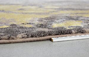 Šedo žlutý látkový koberec Zuiver Solar 200 cm