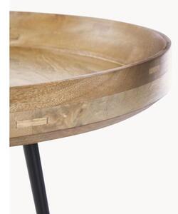 Kulatý konferenční stolek z mangového dřeva Bowl