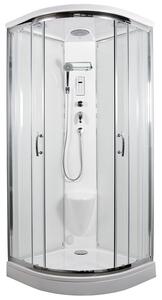 BRILIANT NEW - Parní sprchový box model 8 clear