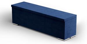 Materasso Taburet dlouhý s úložným prostorem - před postel 140 cm - (š/v/d) 40 x 45 x 140 cm