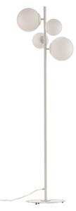 Stojací Lampa ALDEX, Dione, Bílá, Obývací pokoj, Sklo, Moderní