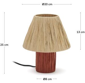 OnaDnes -20% Stolní lampa Kave Home Pulmi