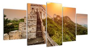 Velká čínská zeď - obraz (150x70cm)