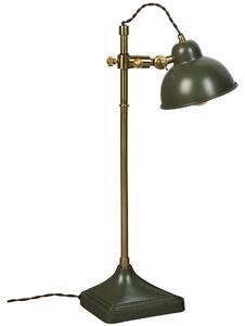 Zelená kovová stolní lampa DUTCHBONE TODD