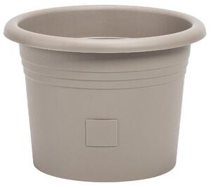 Květináč samozavlažovací Narza, taupe, průměr 40 cm