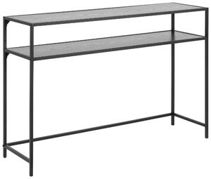 KONZOLOVÝ STOLEK, černá, kompozitní dřevo, 120/79/35 cm - Online Only konferenční stolky, Online Only