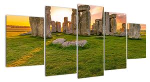Moderní obraz - Stonehenge (150x70cm)