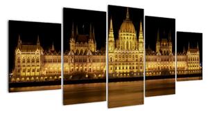 Budova parlamentu - Budapešť (150x70cm)