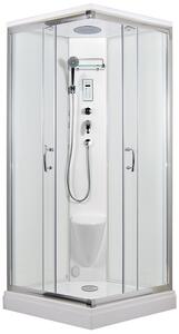 SMARAGD NEW - Parní sprchový box model 8 clear