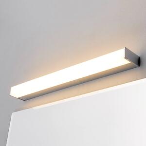 Nástěnné svítidlo Lindby LED Philippa, hranaté, 59 cm, chrom, IP44