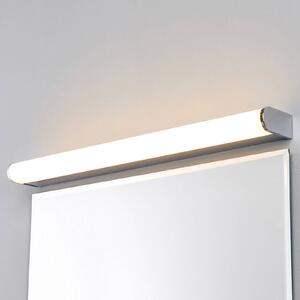 Nástěnné svítidlo Lindby LED Philippa, zaoblené, 58 cm, chrom, IP44