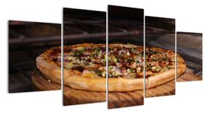 Obraz pizza - obraz do kuchyně (150x70cm)