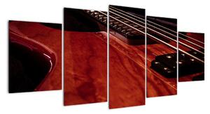 Obraz elektrické kytary (150x70cm)