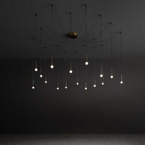 Ideal Lux LED závěsné svítidlo LUCCIOLA SP8 Barva: Černá