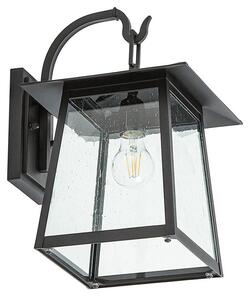 Venkovní svítidla Lucande, Xavon, stmívatelné, Černá, Balkon, Hliník, Venkovský / rustikální