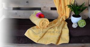 Stanex Froté ručníky a osušky STANDARD barevné - Ručník 50x100 cm - ŽLUTÁ