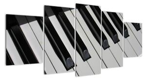 Obraz klavíru (150x70cm)