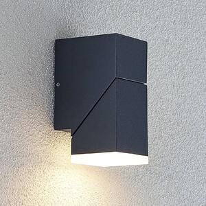 Nástěnné svítidlo Lindby LED Sally, 15 cm, antracit, IP54